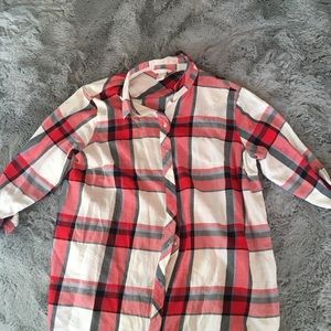 Red, White, and Black Flannel